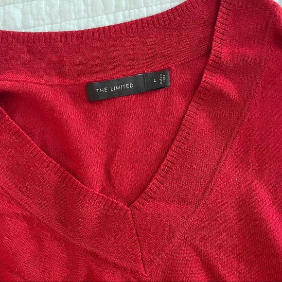 3/$20 The Limited merino wool v-neck sweater - Picture 4 of 6